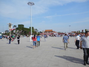 China Rundreise: Tiananmen Platz